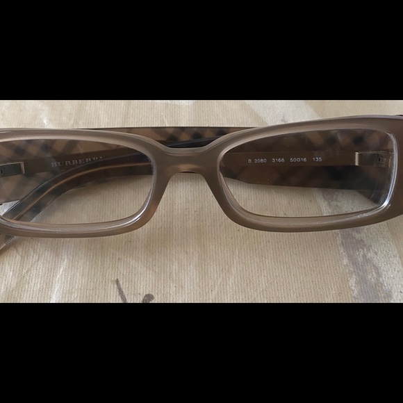 Authentic Burberry Eyeglasses Frames w/ Case - Picture 2 of 4